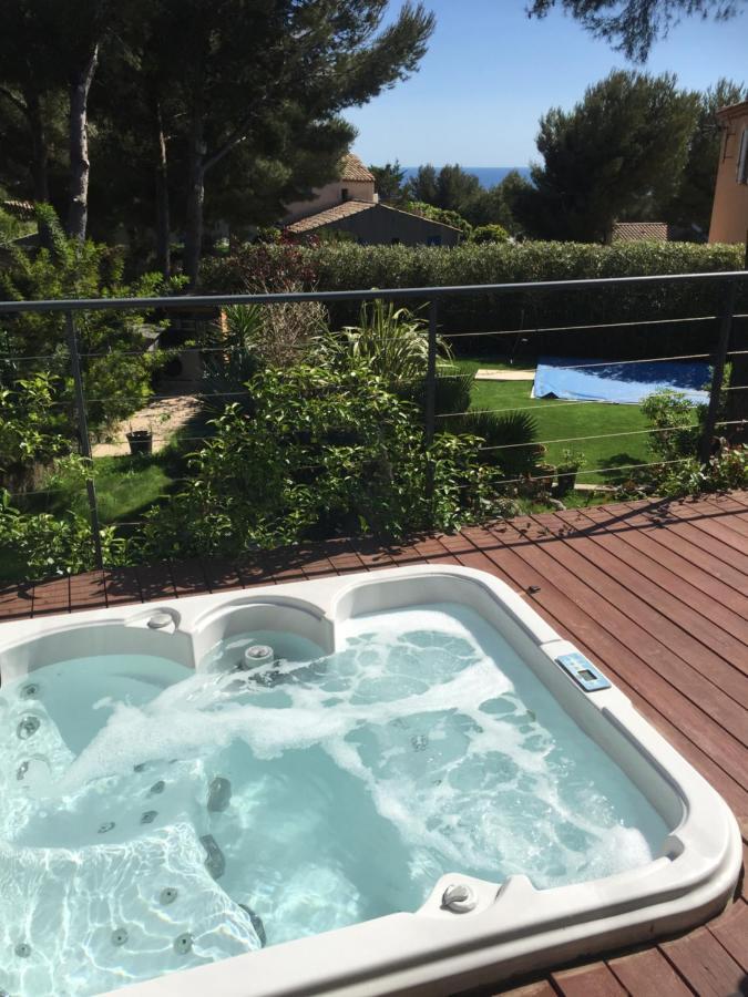 L'ESCALE COTE BLEUE VILLA&Spa Sausset-les-Pins Eksteriør billede