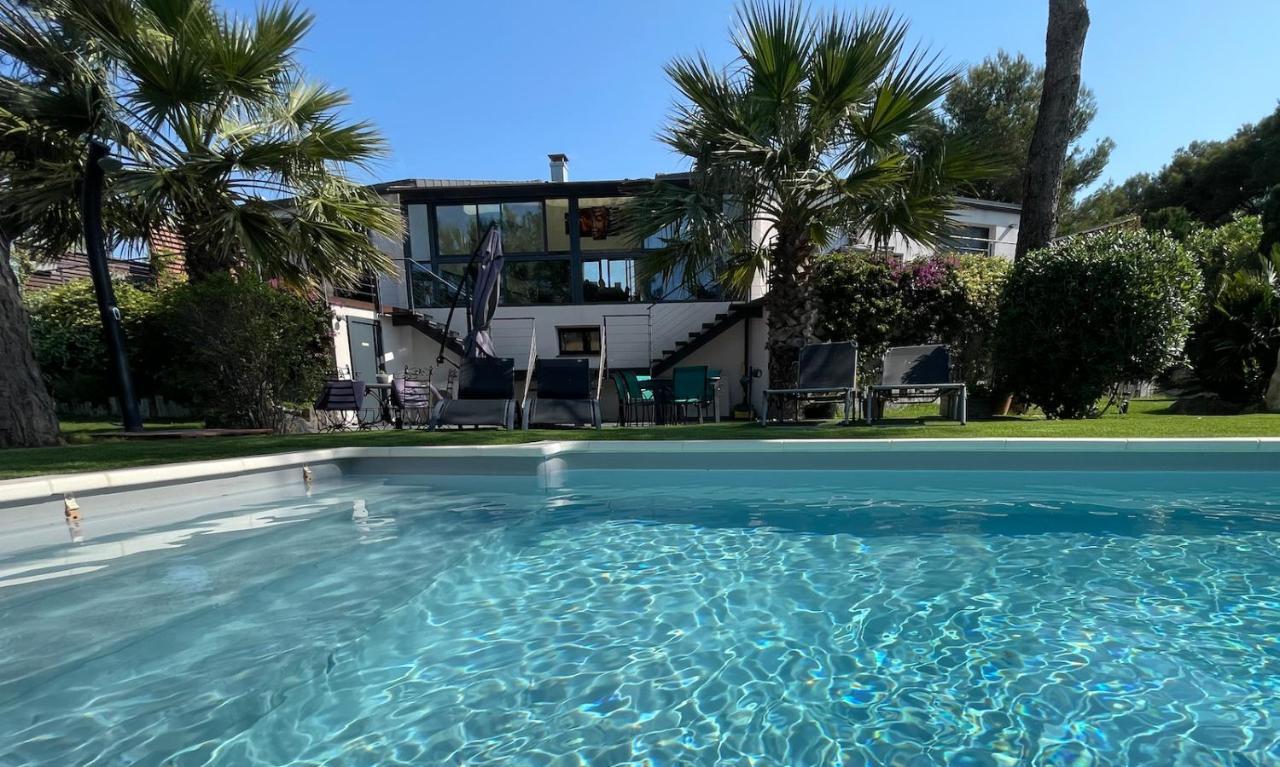 L'ESCALE COTE BLEUE VILLA&Spa Sausset-les-Pins Eksteriør billede