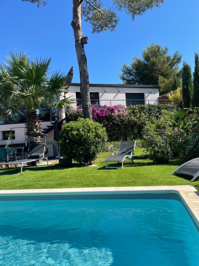 L'ESCALE COTE BLEUE VILLA&Spa Sausset-les-Pins Eksteriør billede