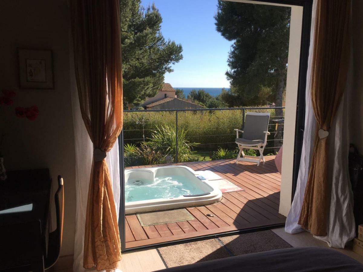 L'ESCALE COTE BLEUE VILLA&Spa Sausset-les-Pins Eksteriør billede